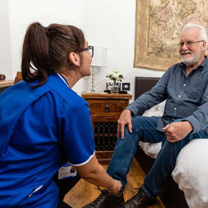 Specialised Assistance Home Care Services in Solihull - care staff working with client